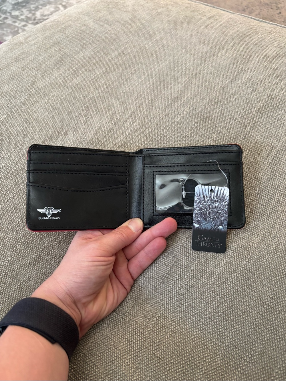 Game of Thrones Targaryen Red Bi-Fold Wallet - Picture 2 of 2